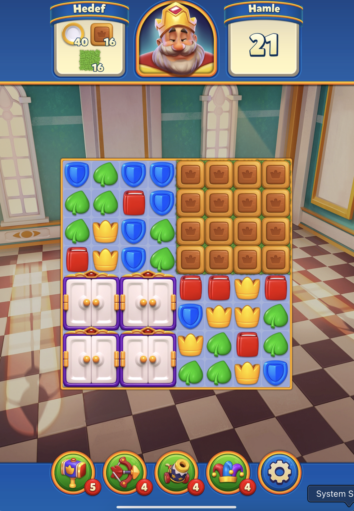Level 27 UI panelleri