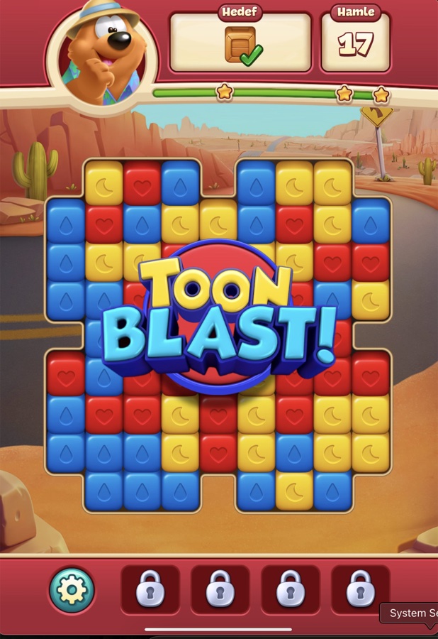 TOON BLAST! kazanma banner'ı