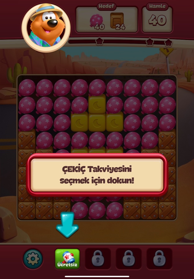 ÇEKİÇ Takviyesi tutorial kartı