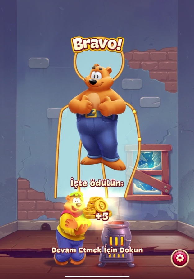 Bravo! ödül ekranı, Bruno kurtuldu
