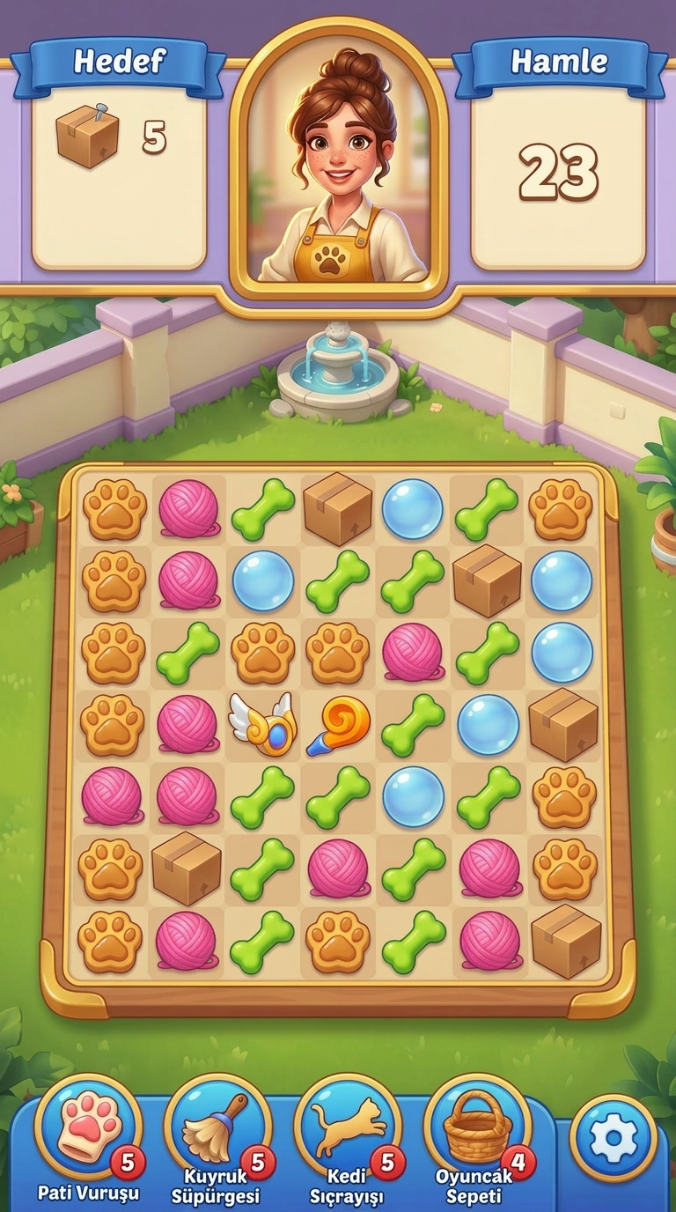 Gameplay Screen mockup