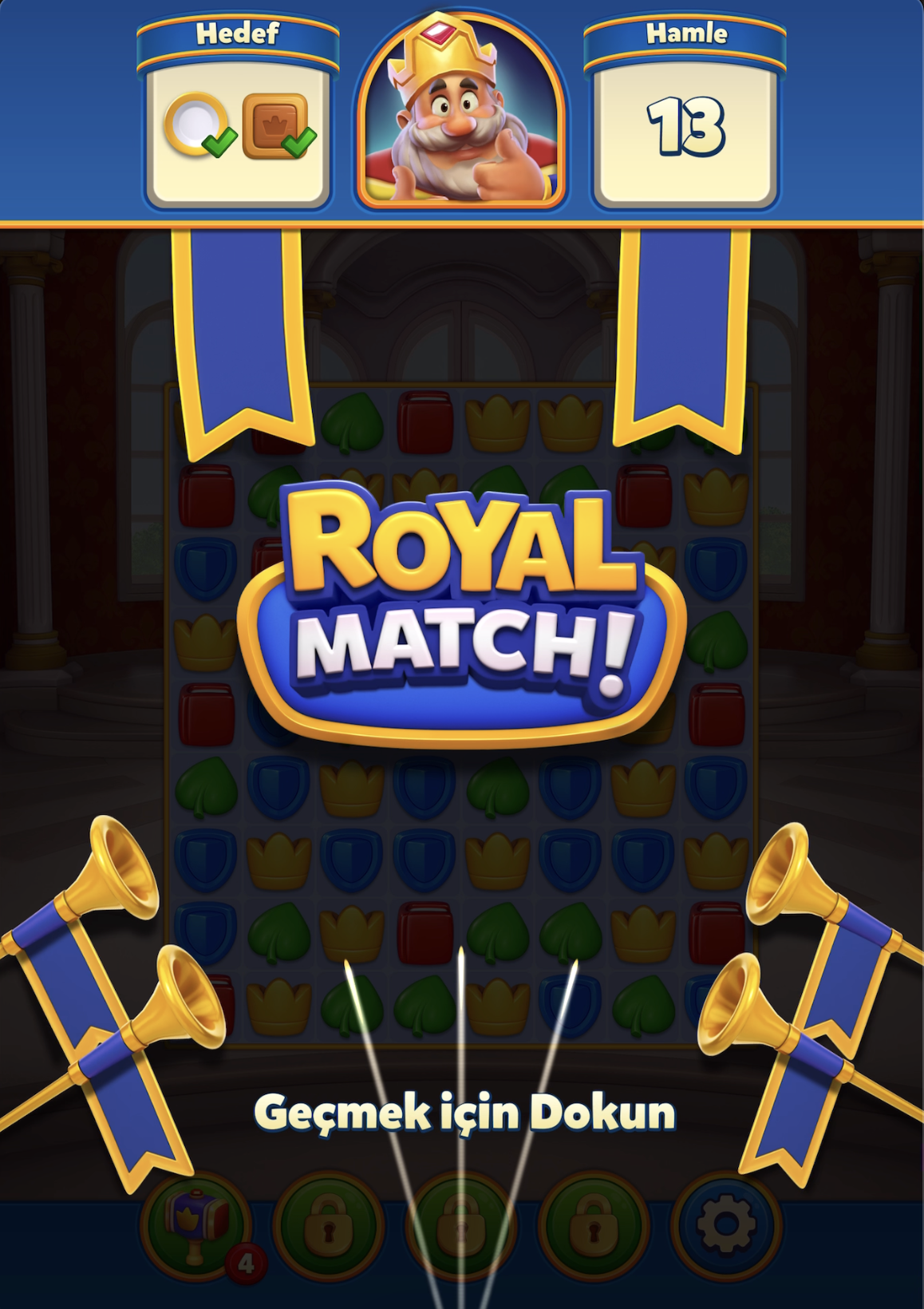 ROYAL MATCH! kazanma banner'ı